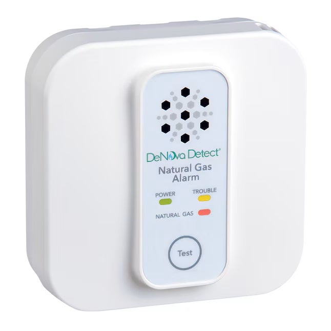 DeNova Detect 10-Year Battery-operated Natural Gas with Voice Alert
